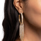 Jaw-Dropping Jubilee - Gold earrings