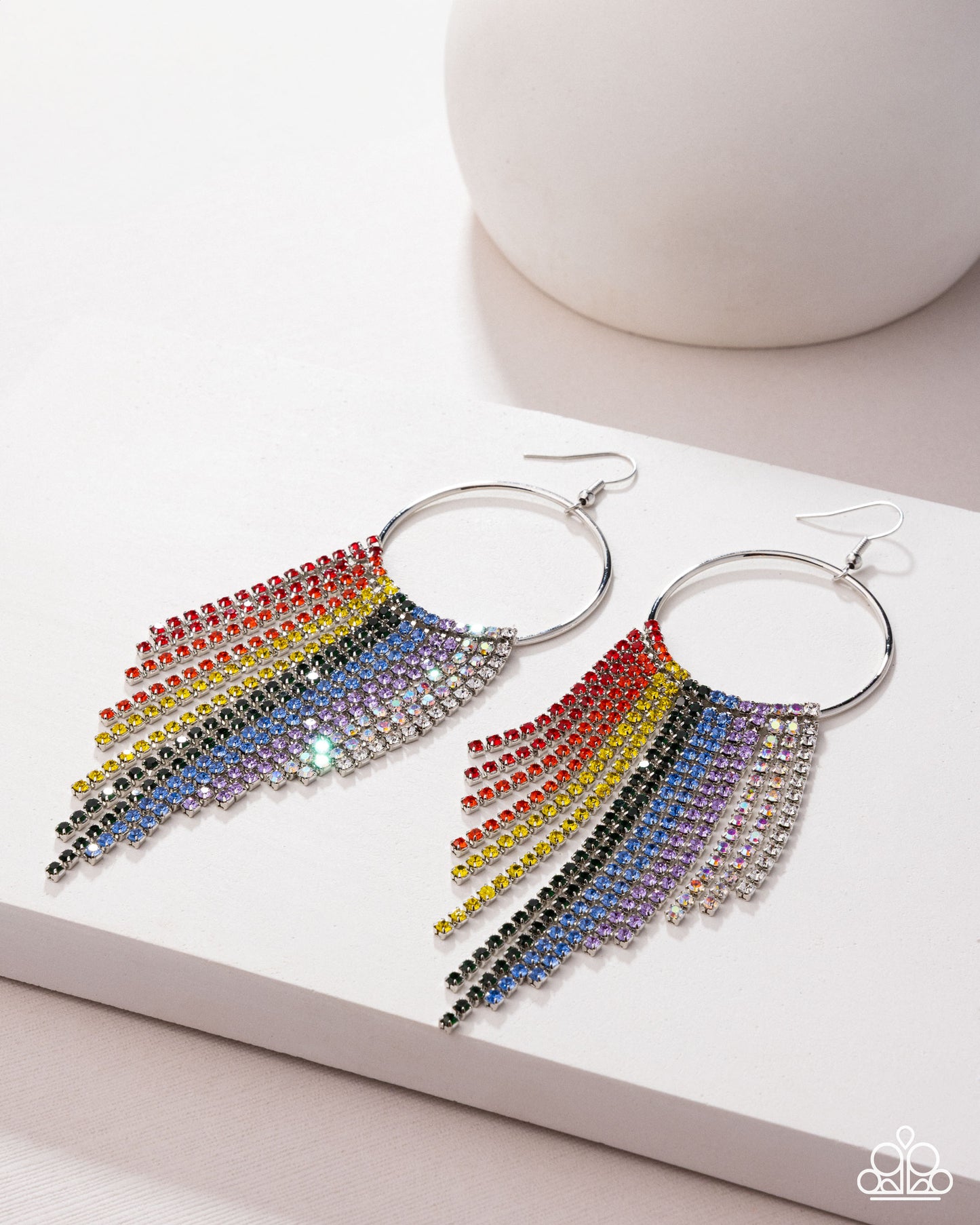 Streamlined Shimmer - Multi earrings