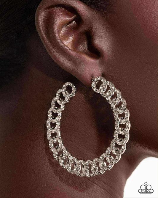 Life of the Party (Lop Aug 25’)bling earrings hoops