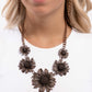 Sunflower Spring - Copper necklace