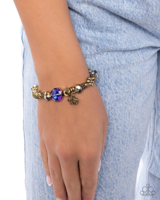 Zoology Degree - Purple bracelet