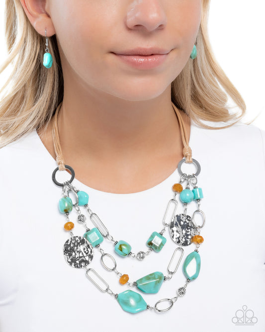 Malibu Media - Blue necklace