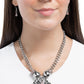 Big Deal Bow - Pink necklace