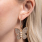 Butterfly Boundary - Gold earrings