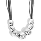 Powerhouse Push - Silver necklace
