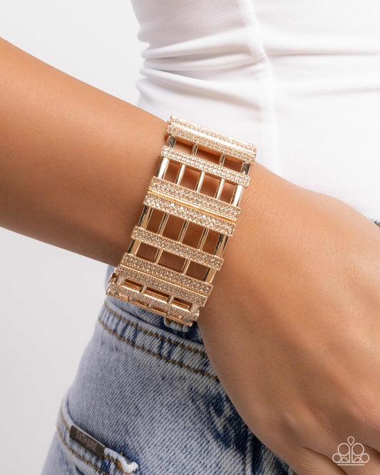 Vertical Vanity - Gold bracelet -coming soon