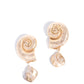 Conch Calypso - Gold earrings