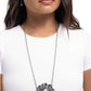 Floral Form - Blue necklace