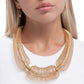 Carefree Coils - Gold necklace