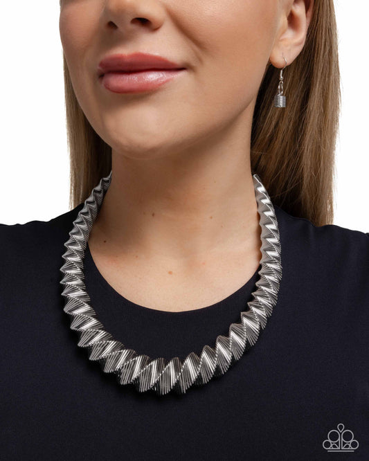 Candescent Coils - Silver necklace -coming soon
