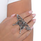 Majestic Moth - Silver ring