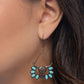 Western Whirlwind - Brass earrings