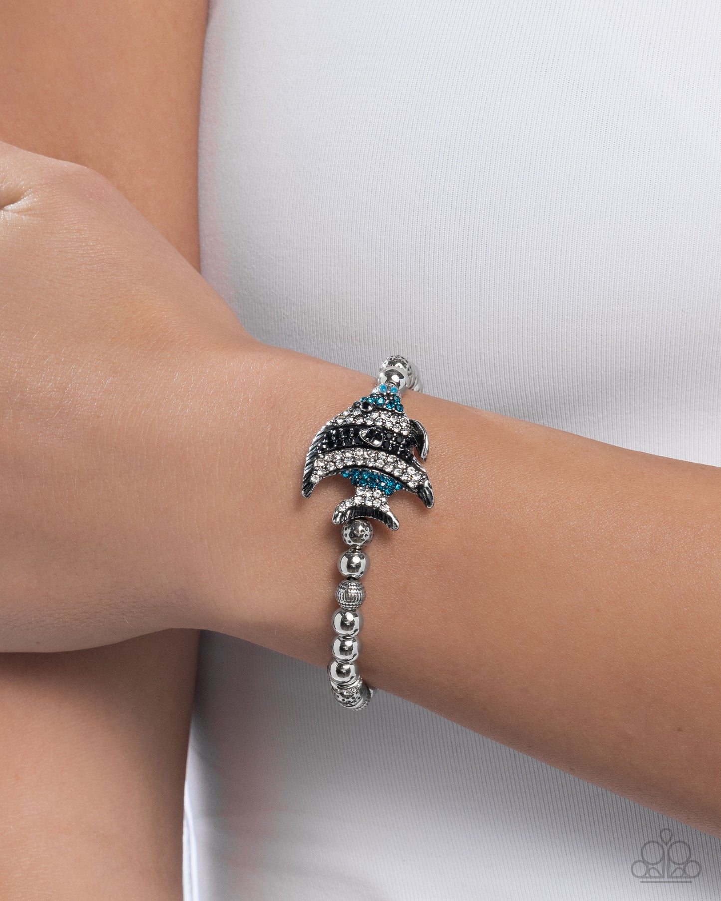 Admirable Angelfish - Blue bracelet