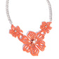 Floral Fandom - Orange necklace