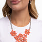 Floral Fandom - Orange necklace
