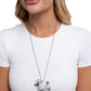 Poodle Pageantry - Blue necklace