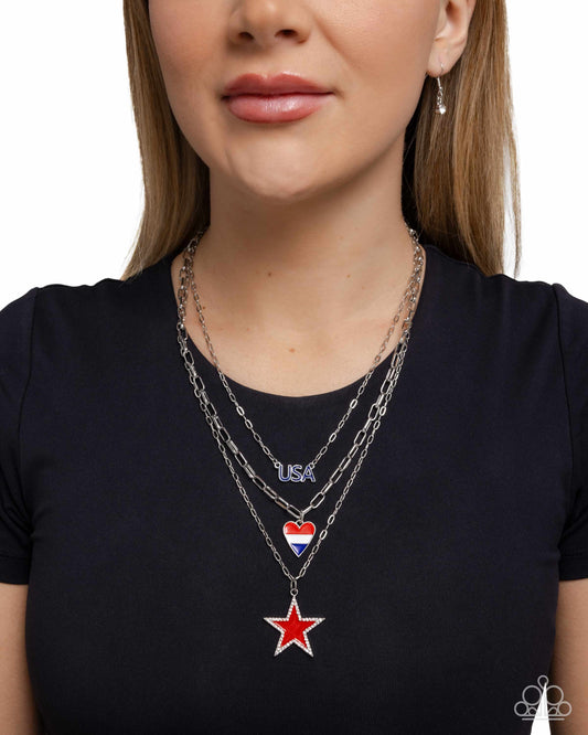 Unforgettable USA - Multi necklace