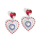 Patriotic Pattern - Multi earrings