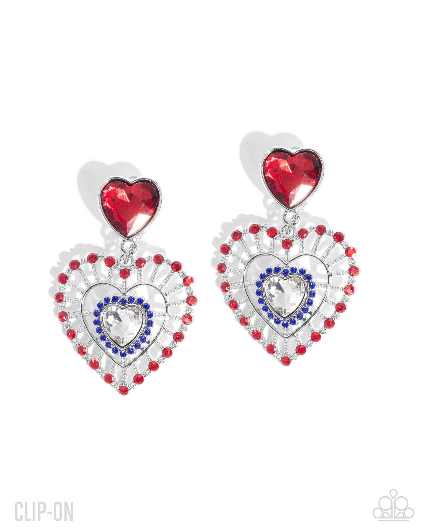 Patriotic Pattern - Multi earrings