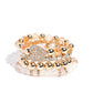 Poetically Plush - White Bracelet -Coming Soon
