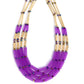 Cylindrical Craze - Purple necklace -coming soon