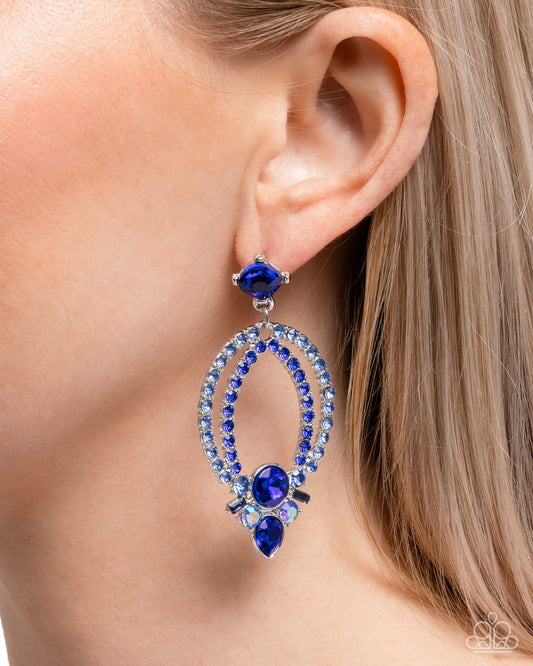 Karma Knockout - Blue earrings