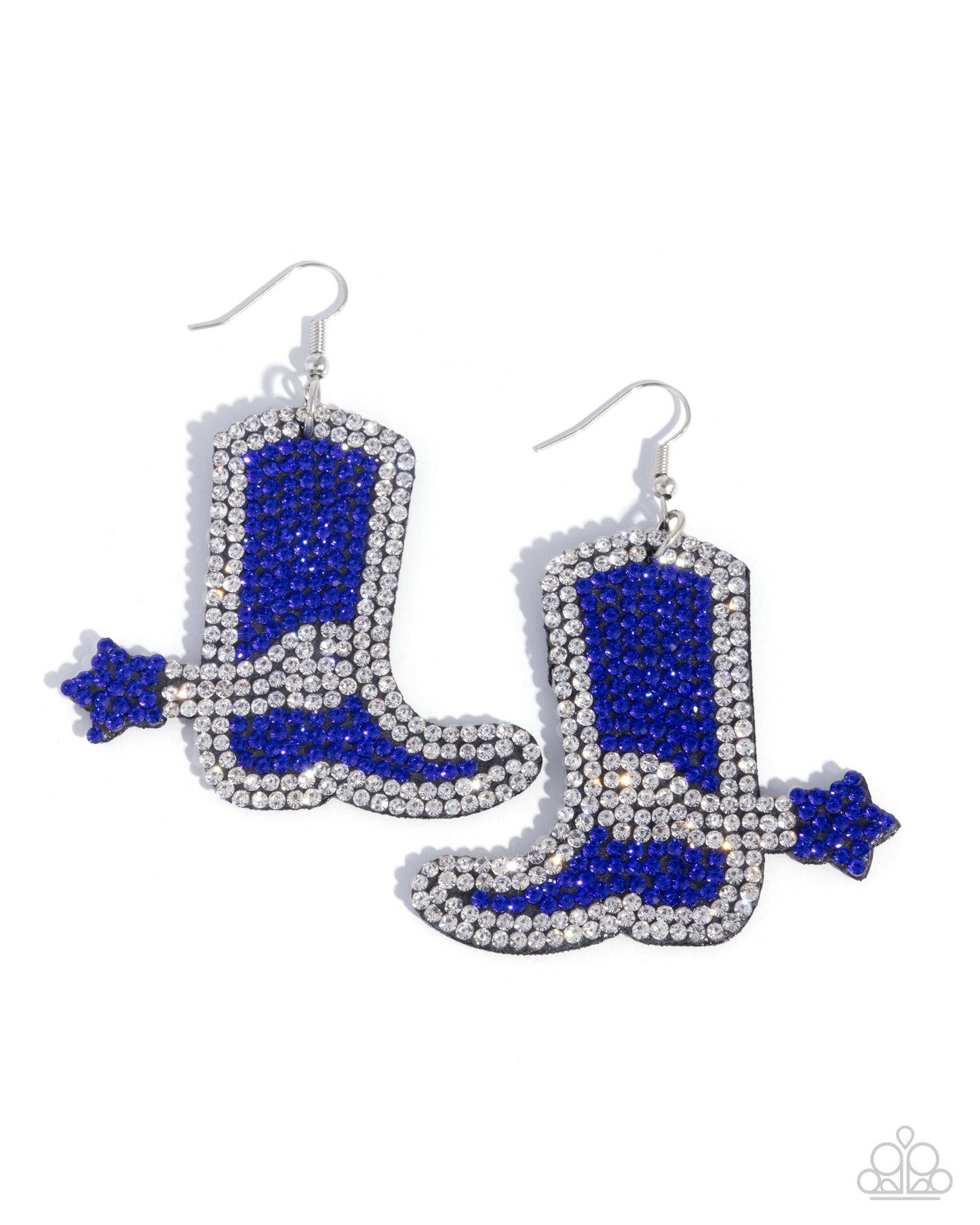Benevolent Boot - Blue earrings