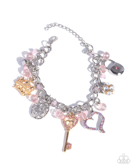 Queen of the Party - Pink bracelet