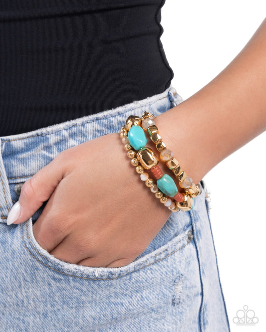 Malibu Minimalist - Blue bracelet