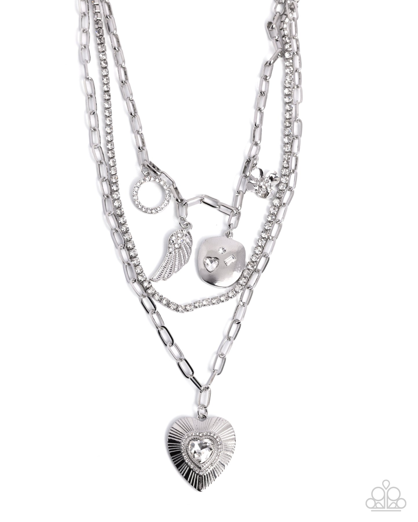Angelic Ambition - White necklace