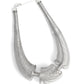 Carefree Coils - Silver necklace