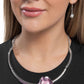 Calla Lily Chic - Purple necklace