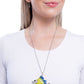 Flashy Fish - Yellow necklace