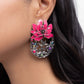 Hummingbird Homecoming - Pink earrings