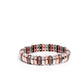 Multicolored Meeting - Copper bracelet