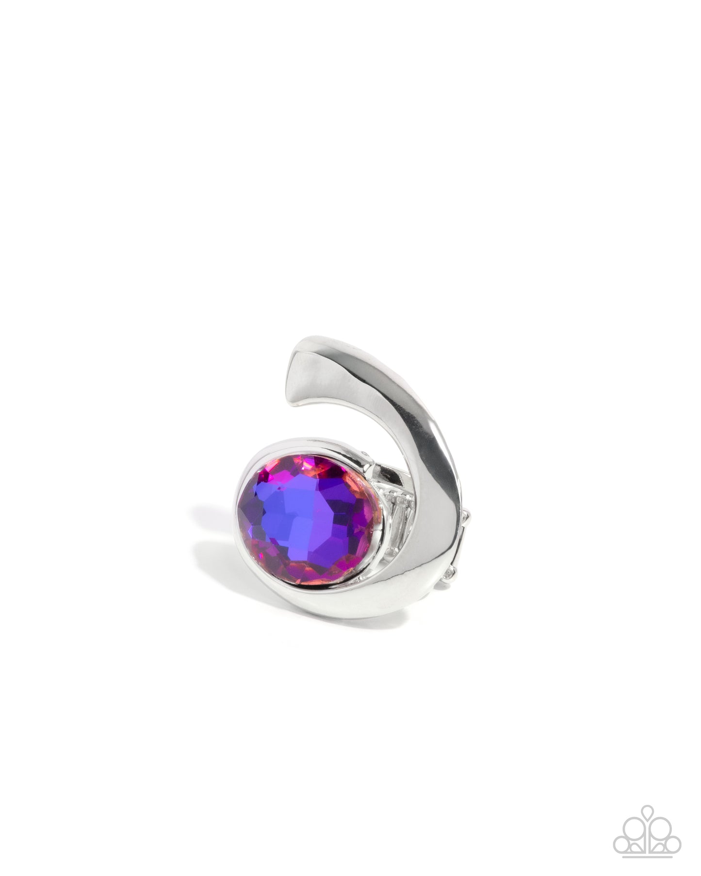 Curly Combination - Purple ring