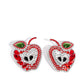 Apple for the Teacher - Red earrings