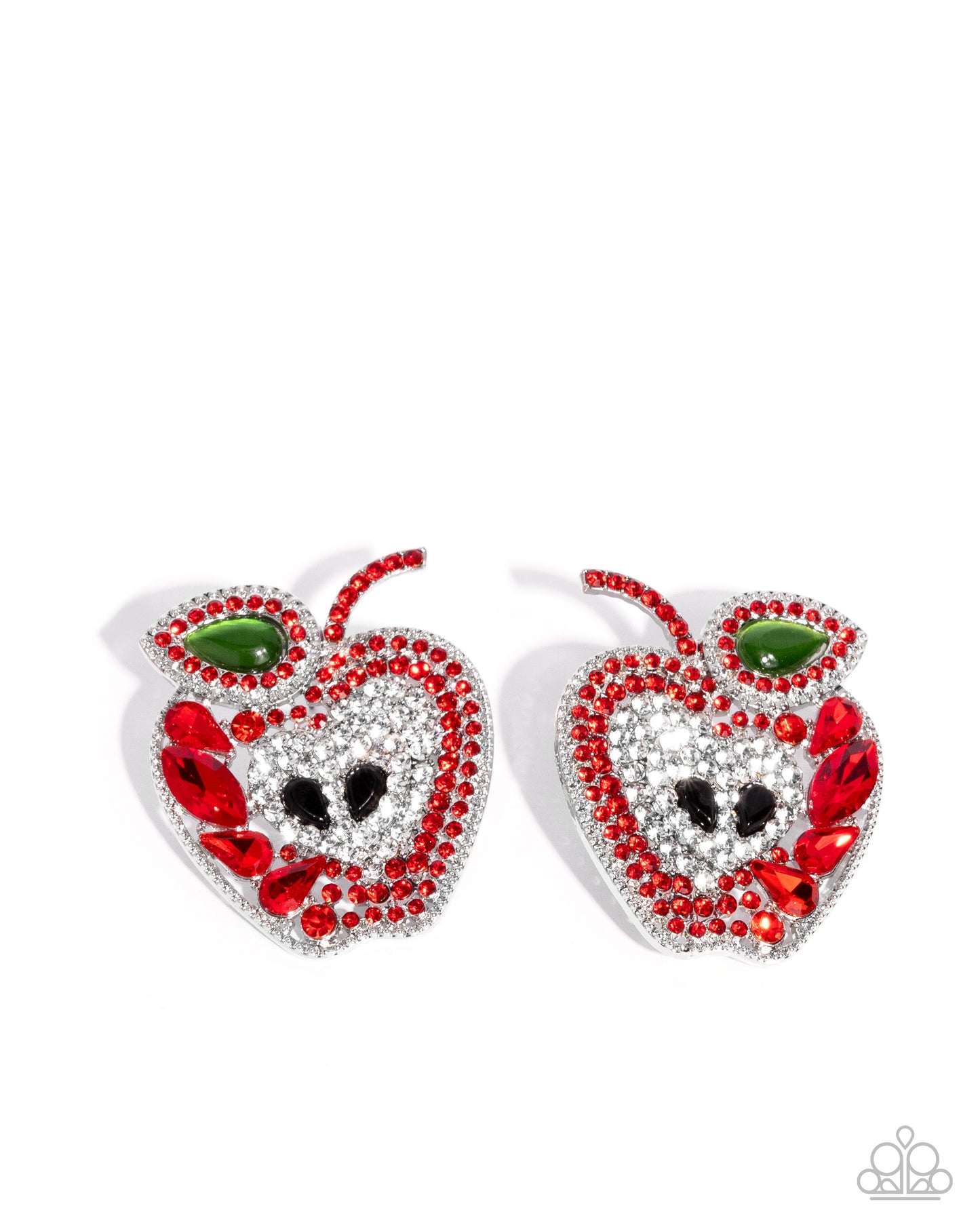 Apple for the Teacher - Red earrings