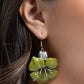 Blossoming Boardroom - Green earrings