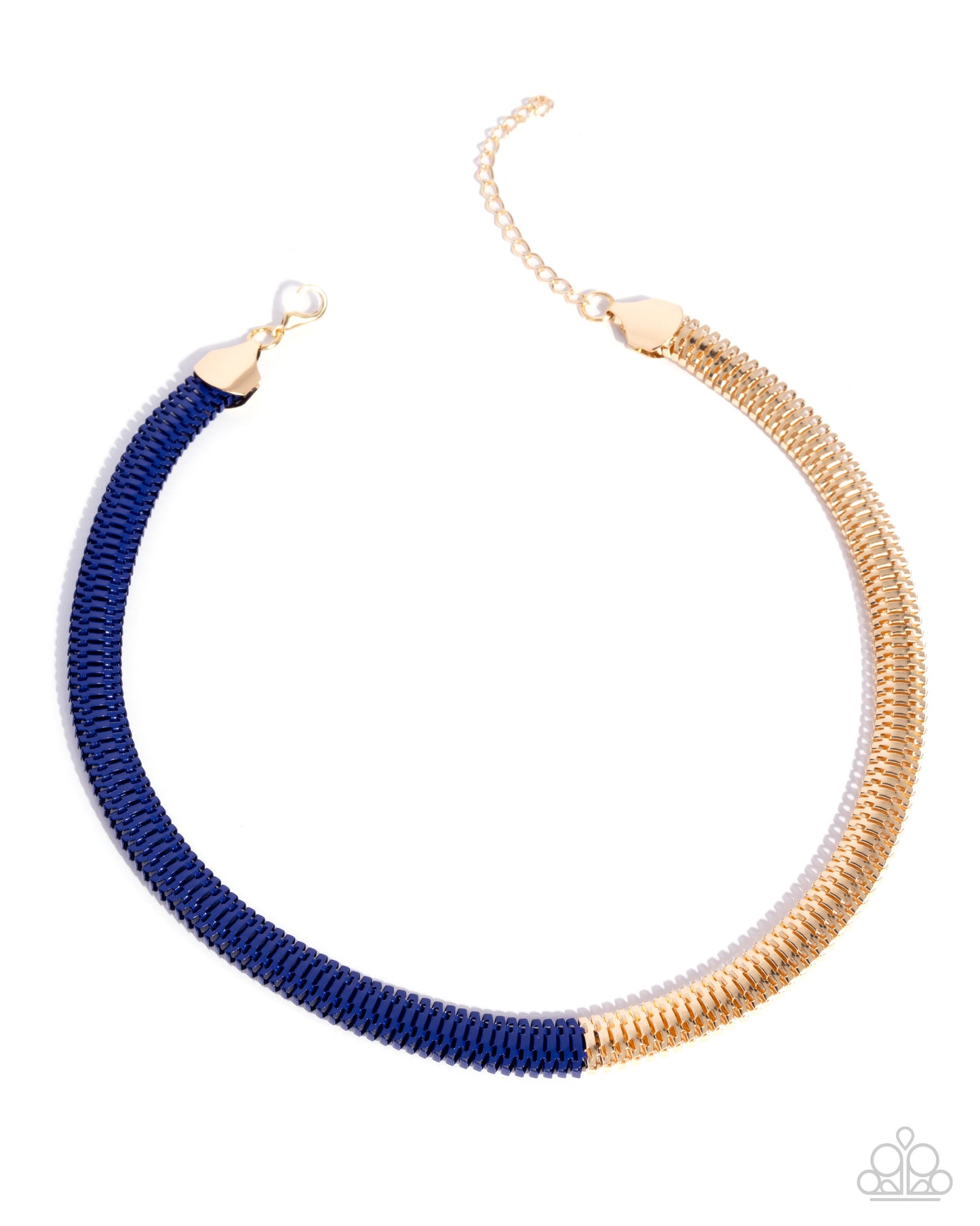Dynamic Duality - Blue necklace