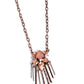Tassel Tapestry - Copper necklace