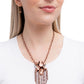 Tassel Tapestry - Copper necklace