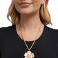 Perennial Pendant - Brown necklace