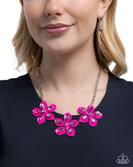 Prismatic Prestige - Pink necklace