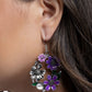 Wreathed Weekday - Purple earrings