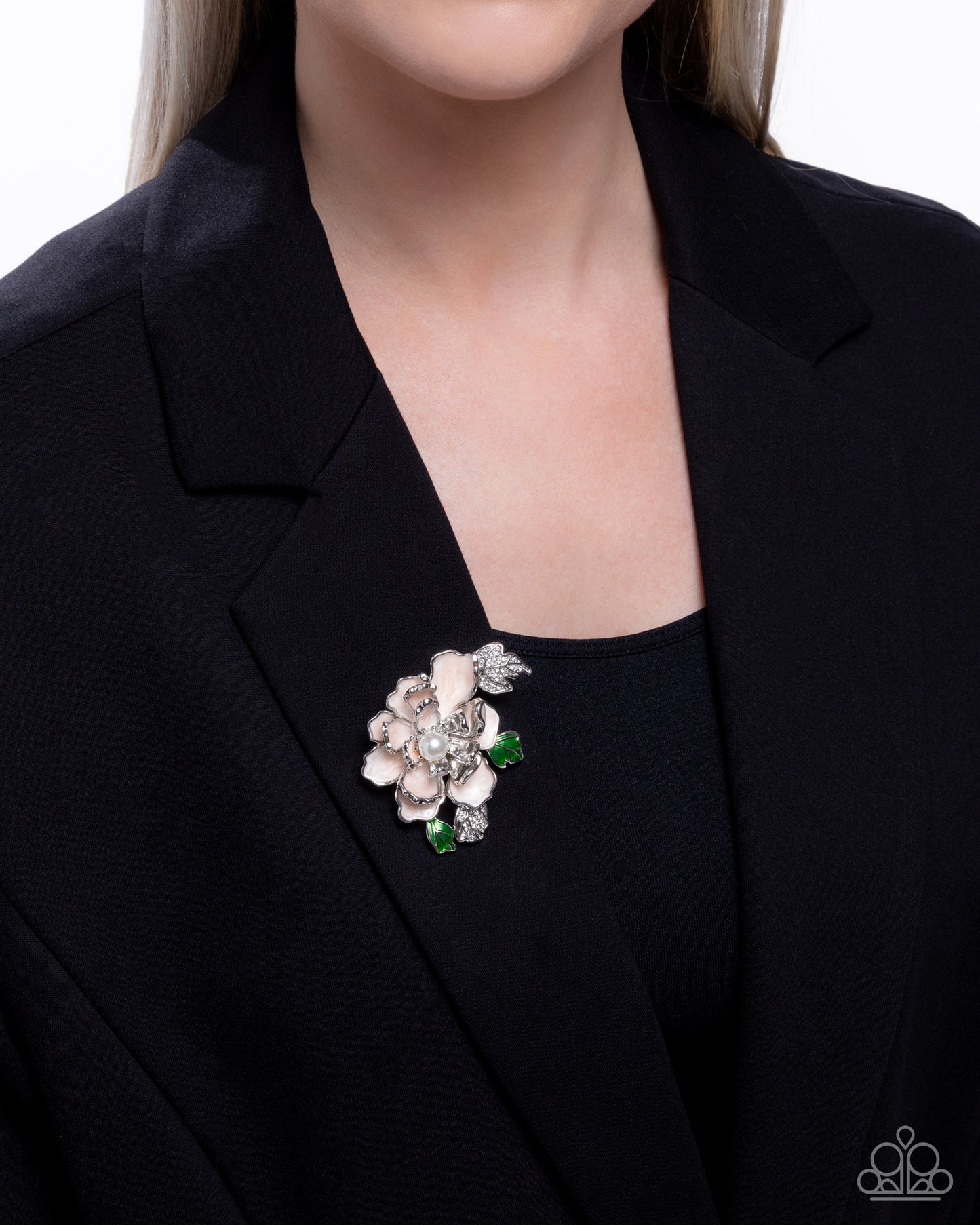 Blooming Belonging - Pink brooch