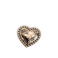 A Breath of Fresh Romance - Gold brooch
