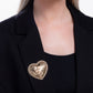 A Breath of Fresh Romance - Gold brooch