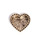 A Breath of Fresh Romance - Gold brooch
