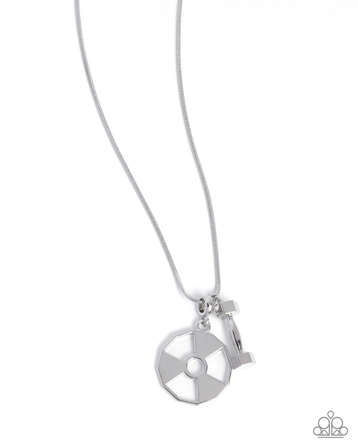 Weighted Welcome - Silver necklace